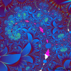 Mesmerizing fractal artwork by Steve Lawrence featuring intricate designs and vibrant colors