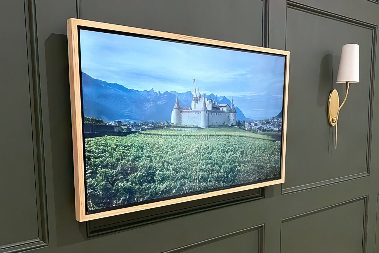 Custom TV Frames & Installation | Transform Your TV into Décor