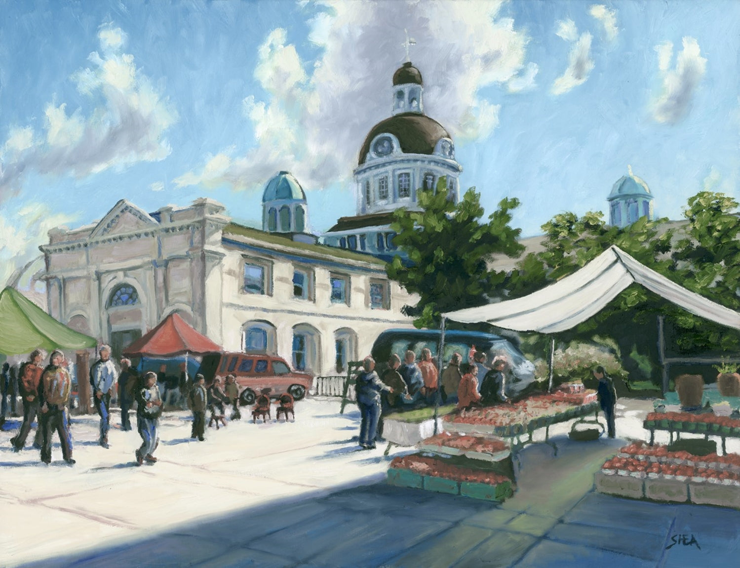 Farmers Market - Archival Print