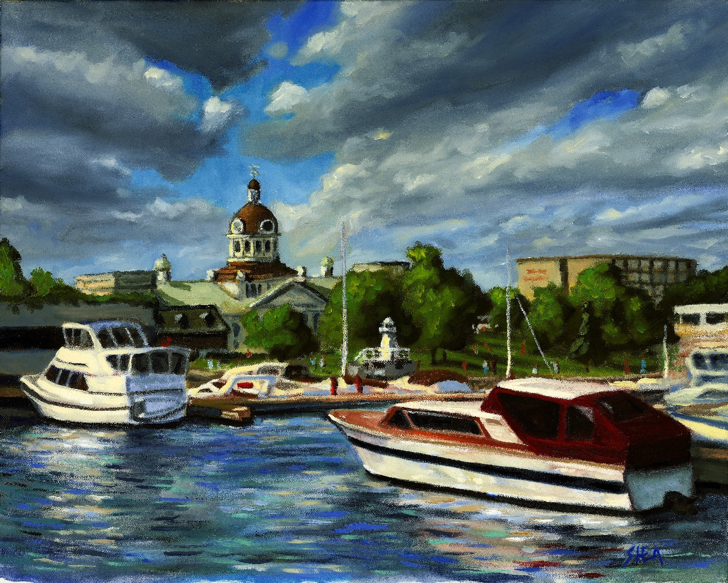 Kingston Harbour - Archival Print