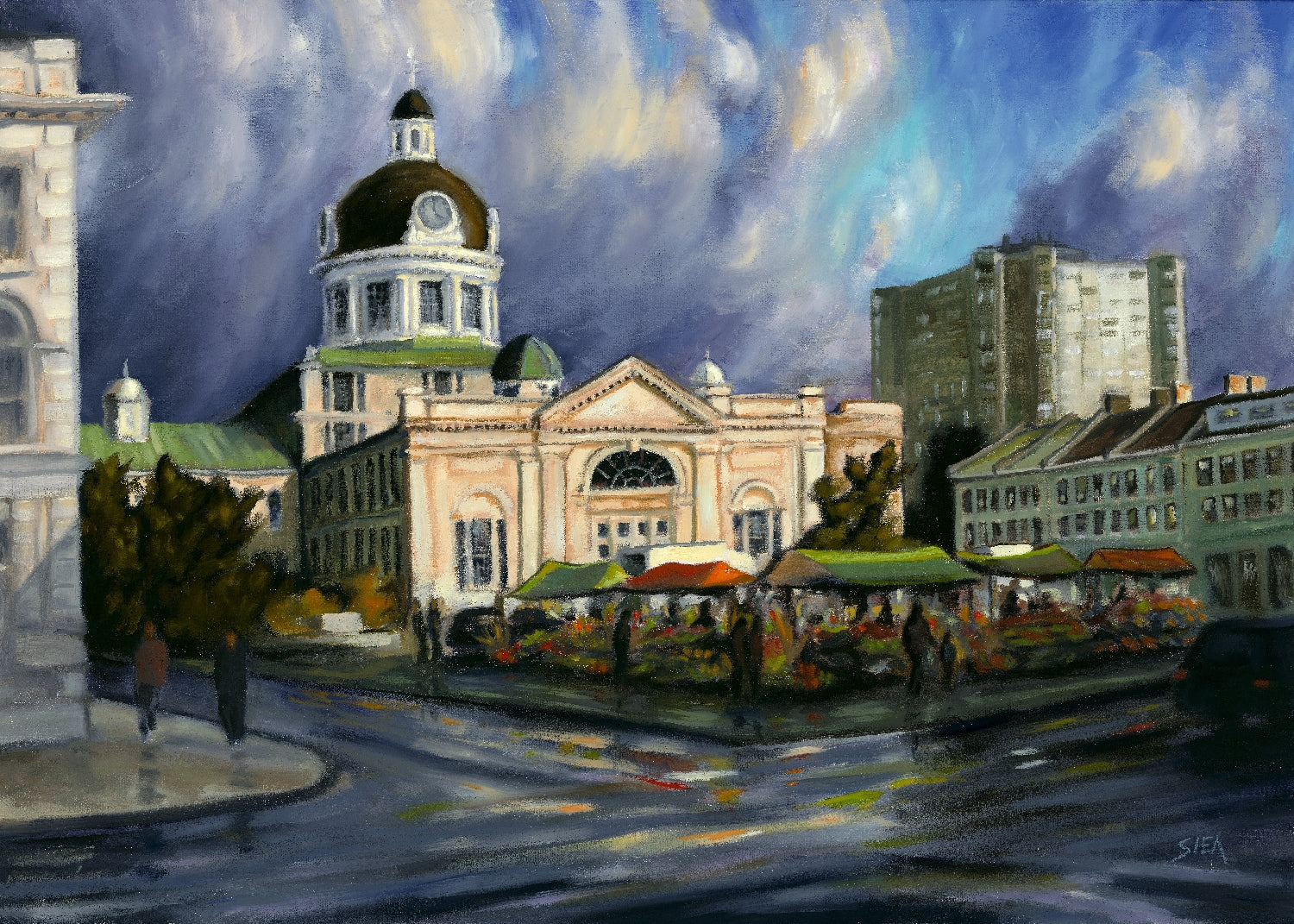 Market Square - Archival Print