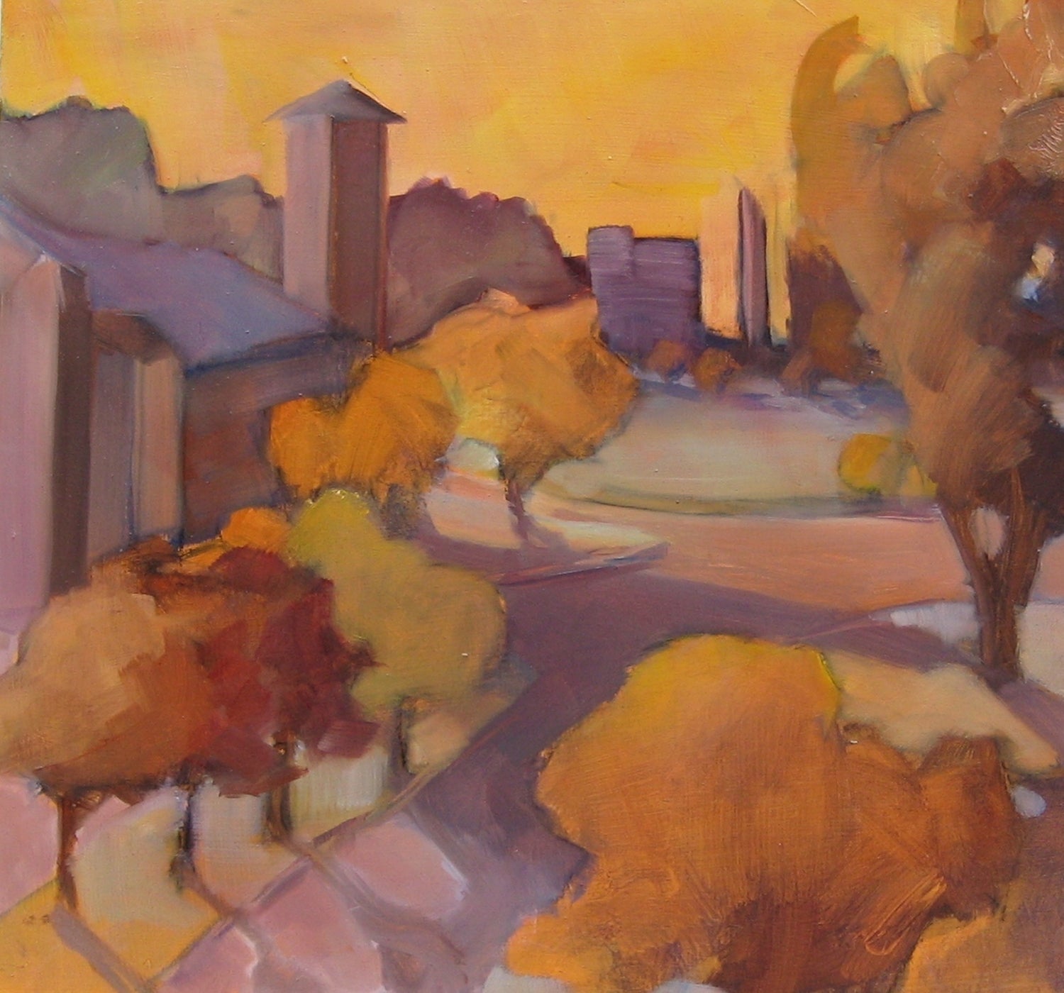 Autumn on University Avenue - Archival Print