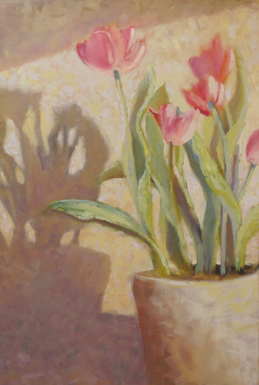 Winter Light with Tulips - Archival Print