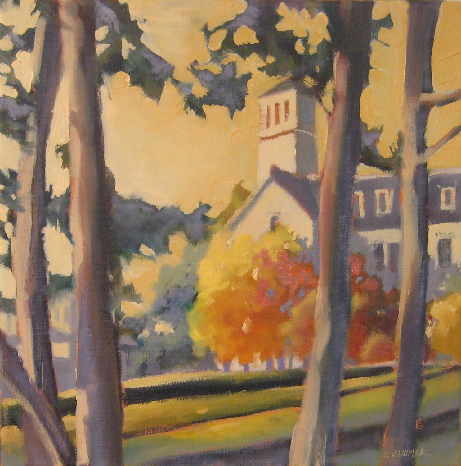 Autumn on Queen's Lower Campus - Archival Print