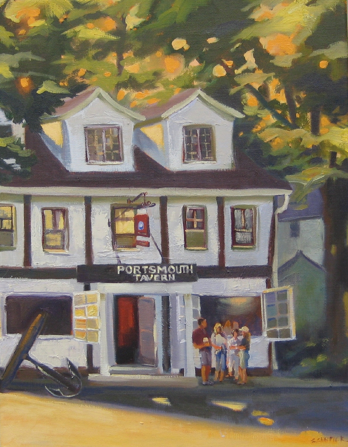 Summer Pub Nights - Archival Print