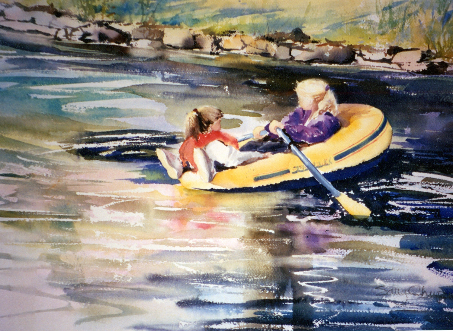 Day on the Water - Archival Print