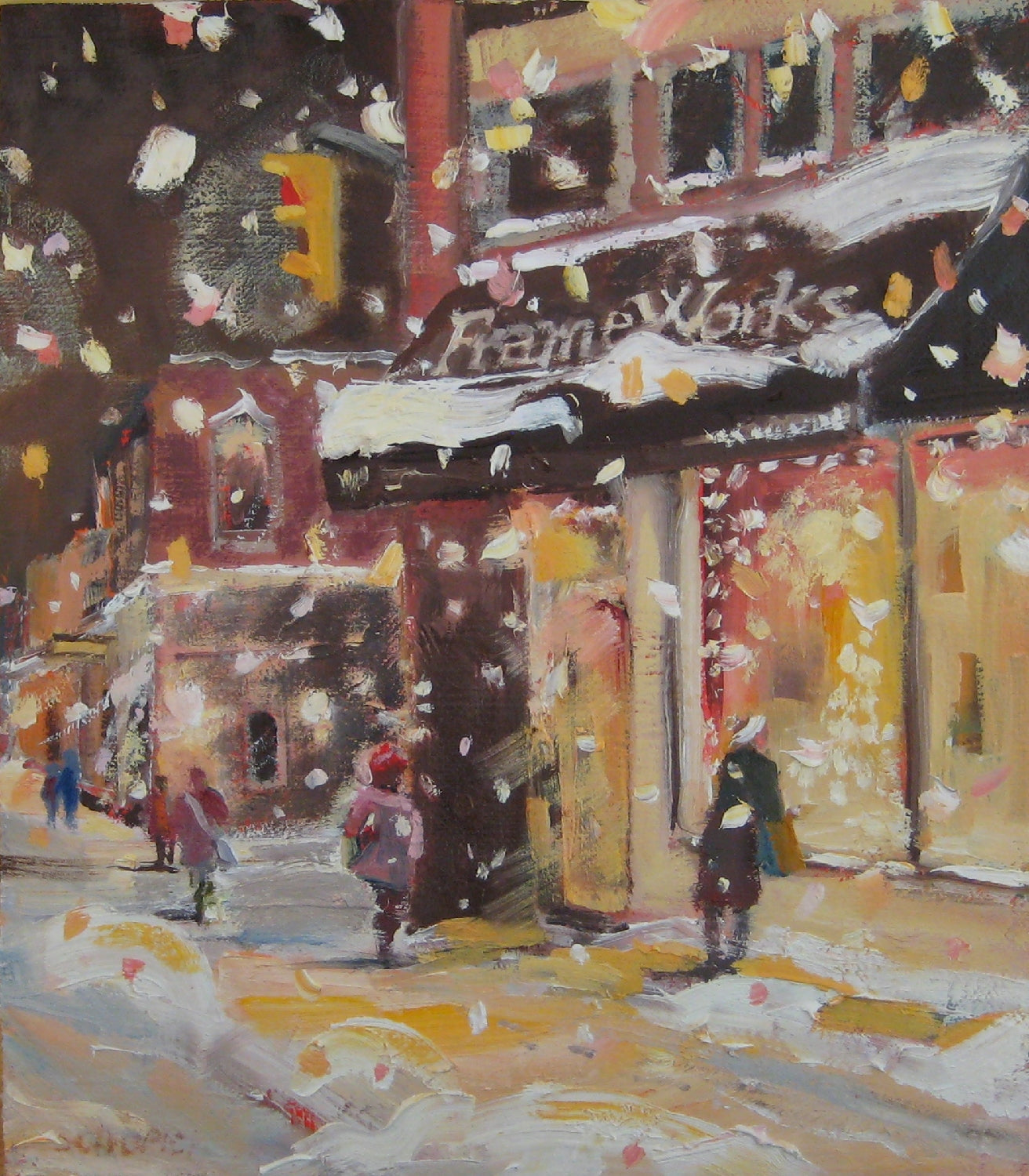 Holiday Window - Archival Print