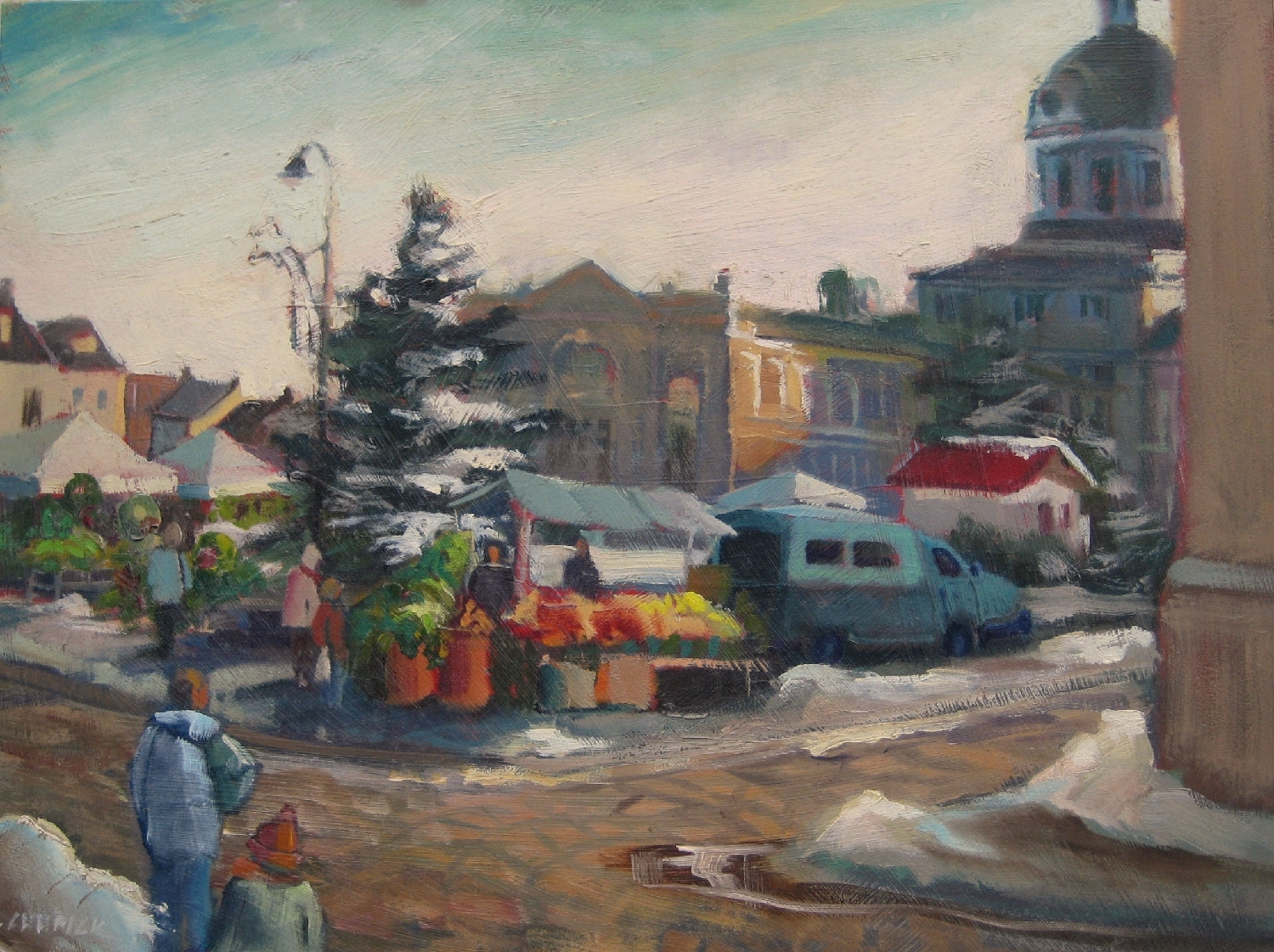 December Market - Archival Print