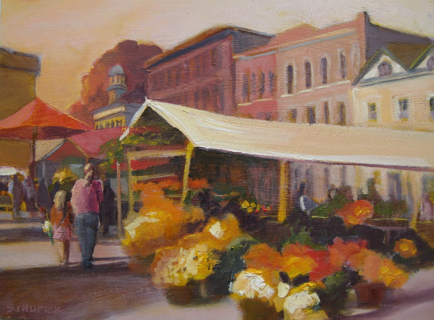 Autumn Market - Archival Print