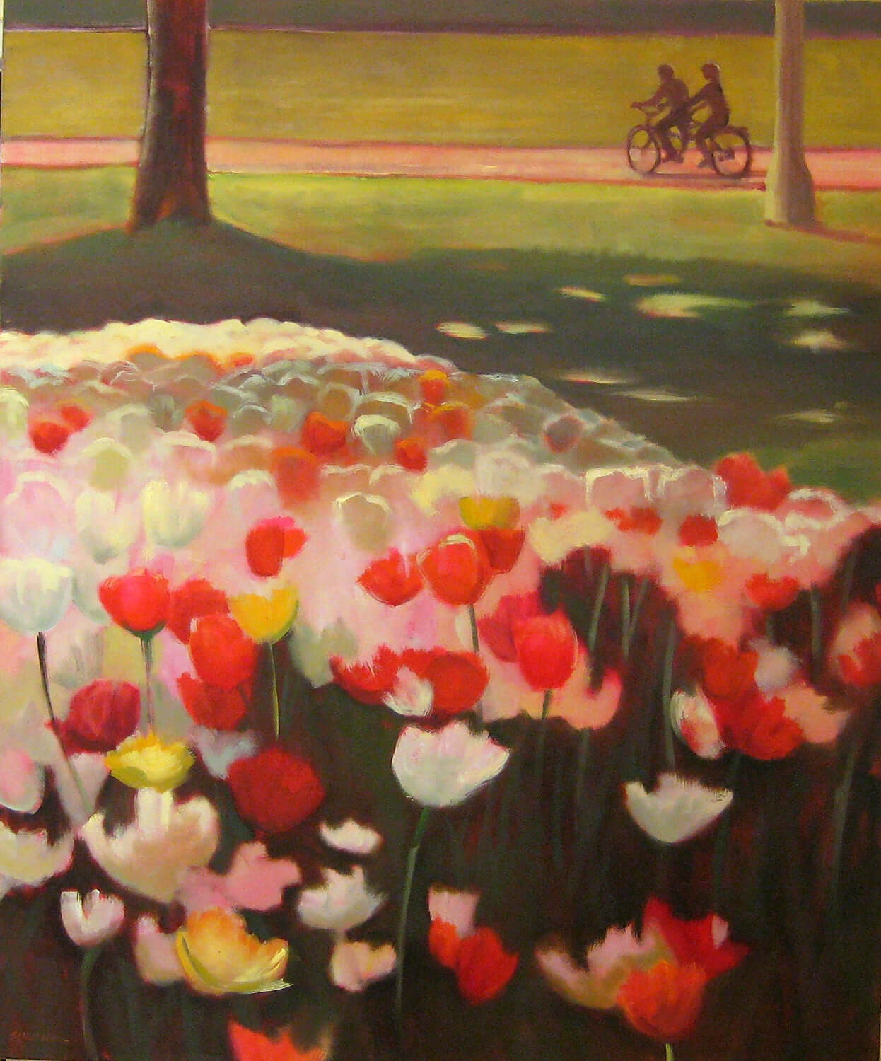 Spring Bike Path - Archival Print