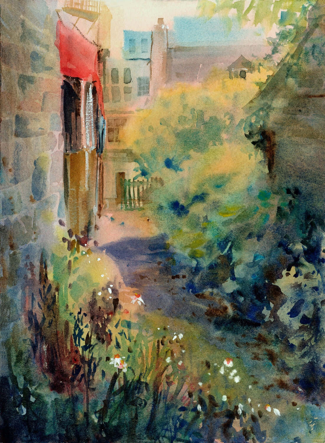 Limestone Alley - Archival Print