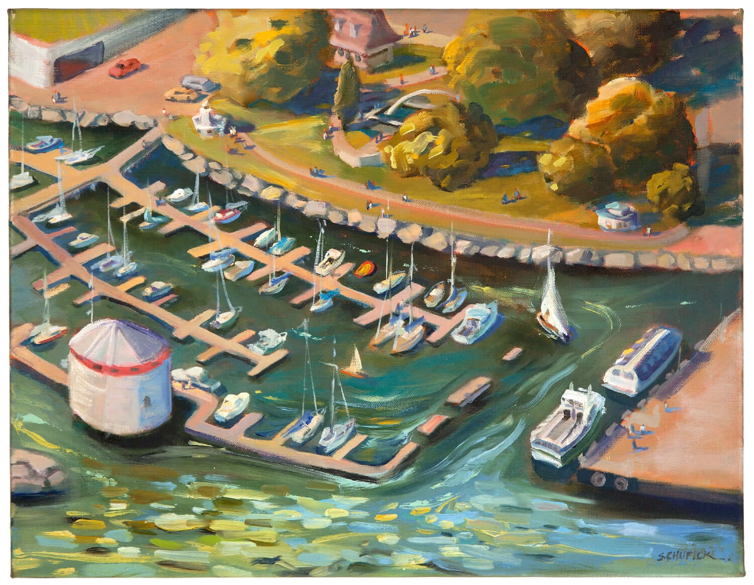 Summer Harbour - Archival Print