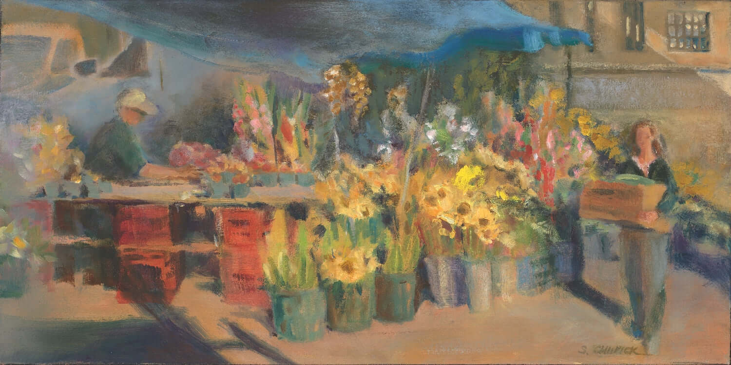 Flowers at the Market - Archival Print