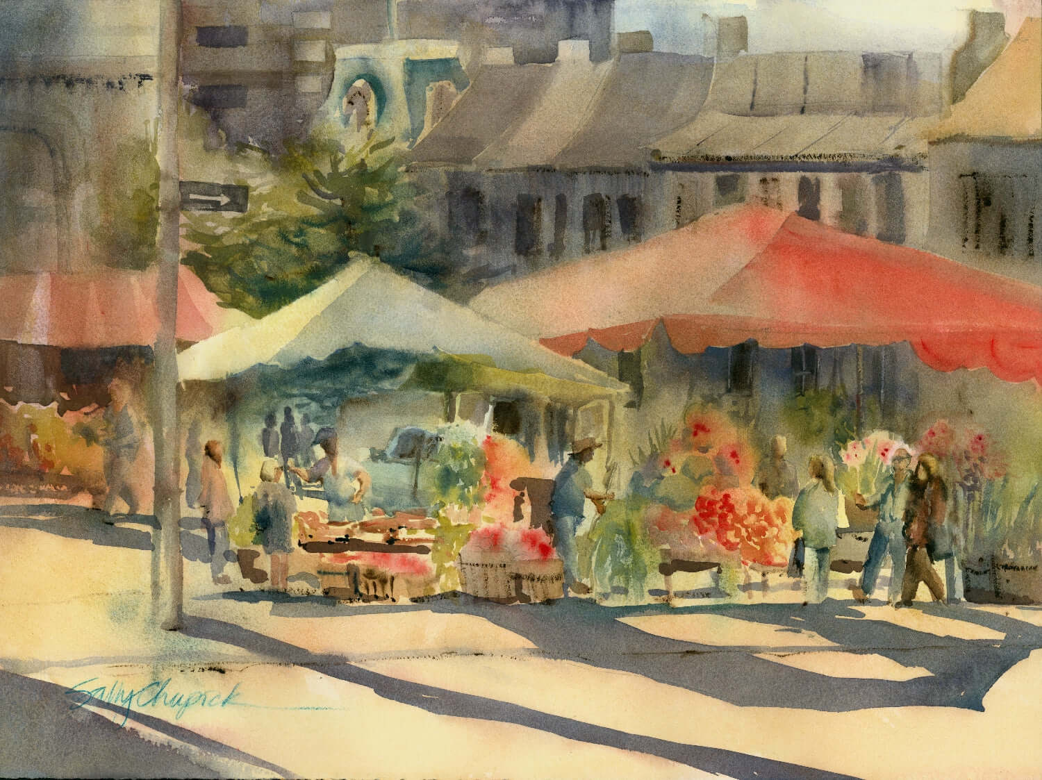 Farmer's Market - Archival Print