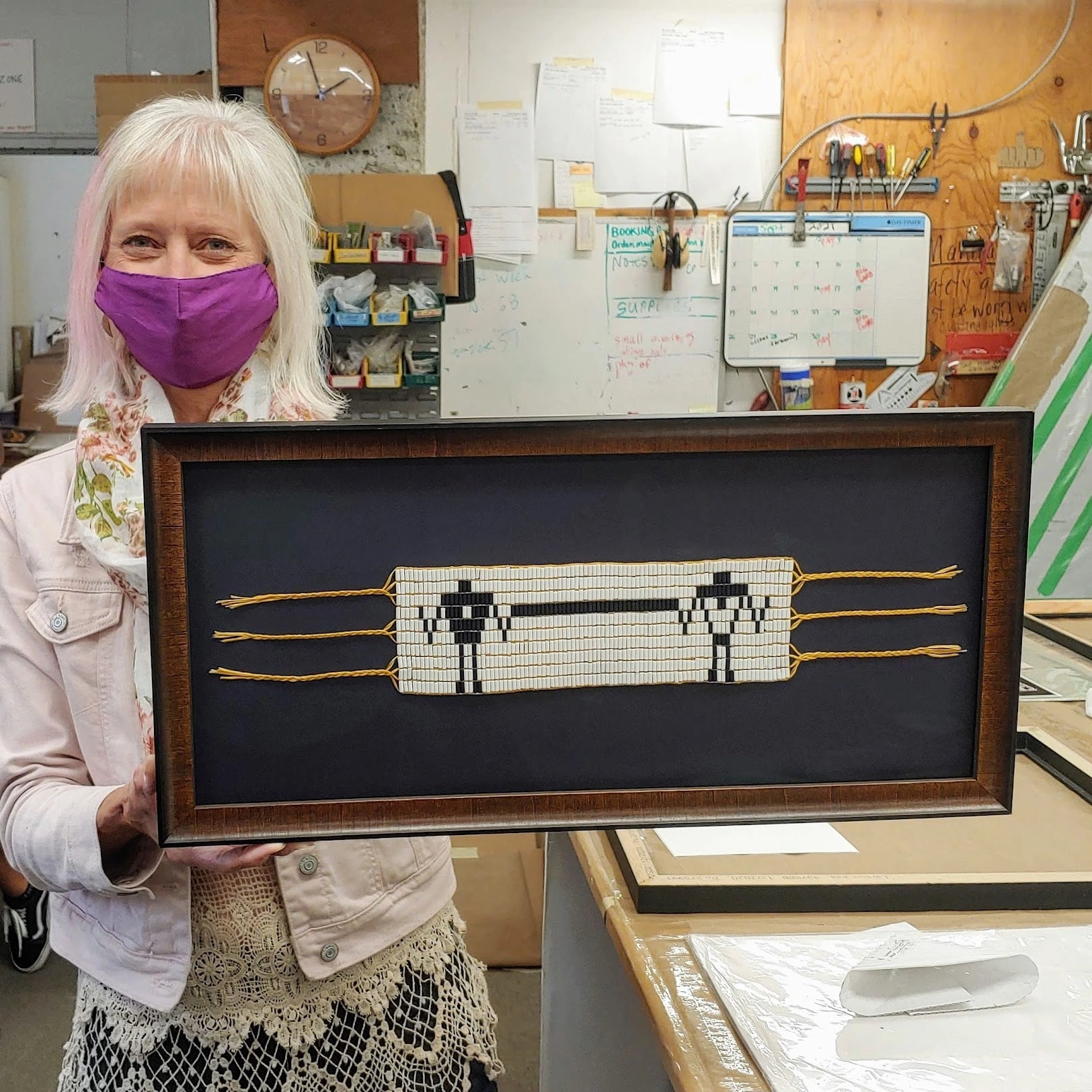 Custom shadowbox frames for preserving sports memorabilia