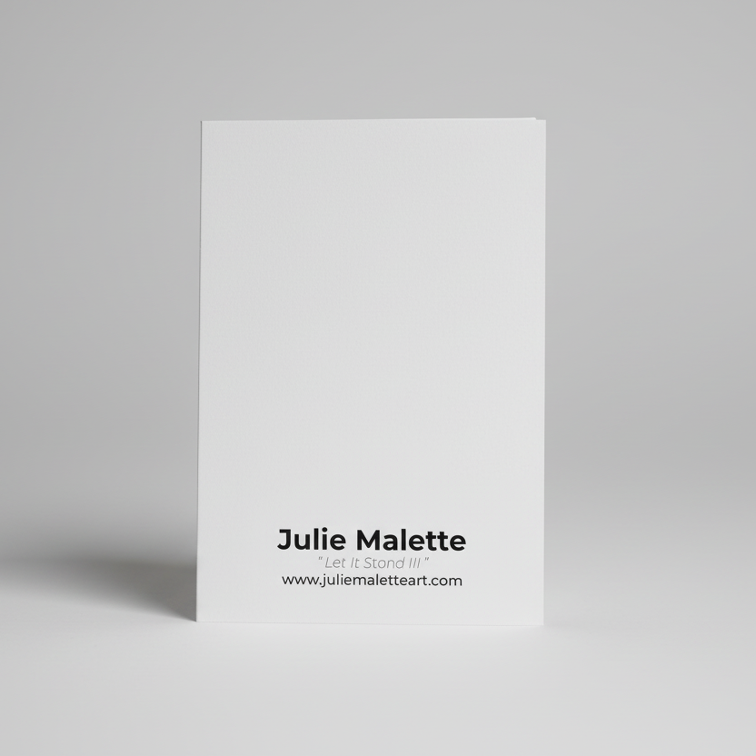 Custom Printed Art Cards - 5 x 7