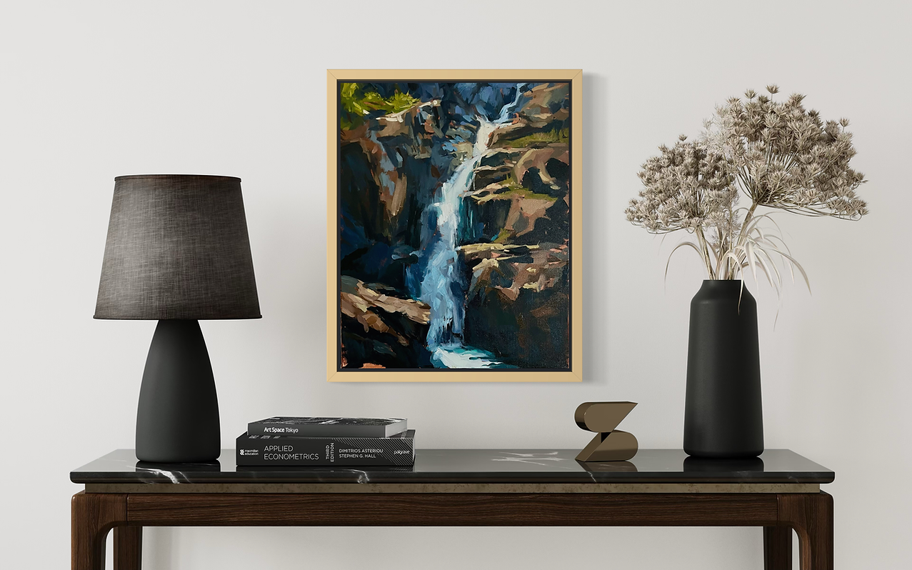 "WHERE WATER FINDS ITS WAY" - Giclee Fine Art Prints, Canvas Prints 11"x14" and up!