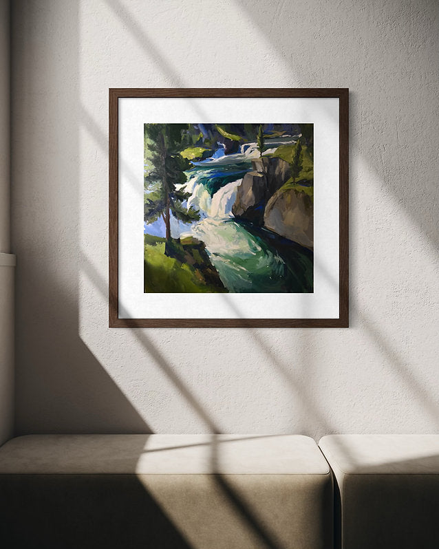 "VIRIDIAN" - Giclee Fine Art Prints, Canvas Prints 16"x20"