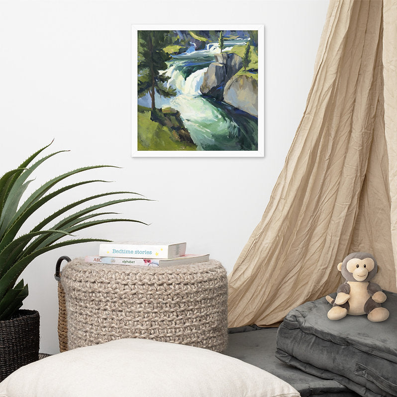 "VIRIDIAN" - Giclee Fine Art Prints, Canvas Prints 16"x20"