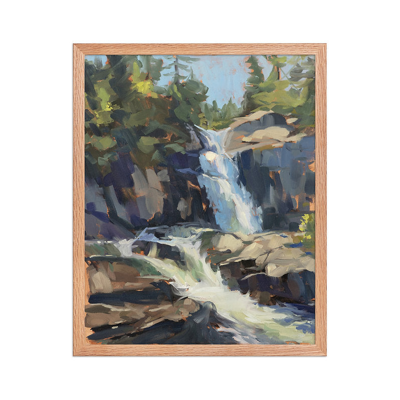 "THE RYTHMN OF FALLING WATER" - Giclee Fine Art Prints, Canvas Prints 16"x20"