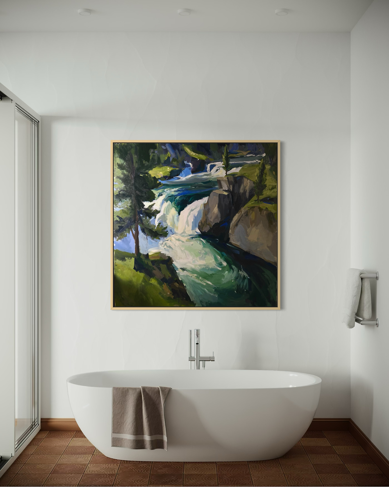 "VIRIDIAN" - Giclee Fine Art Prints, Canvas Prints 16"x20"