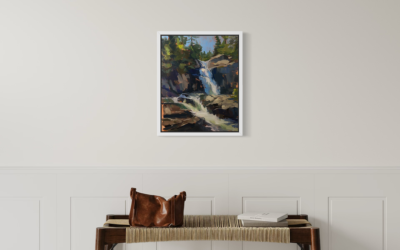 "THE RYTHMN OF FALLING WATER" - Giclee Fine Art Prints, Canvas Prints 16"x20"