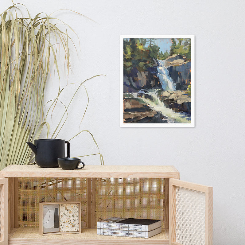 "THE RYTHMN OF FALLING WATER" - Giclee Fine Art Prints, Canvas Prints 16"x20"