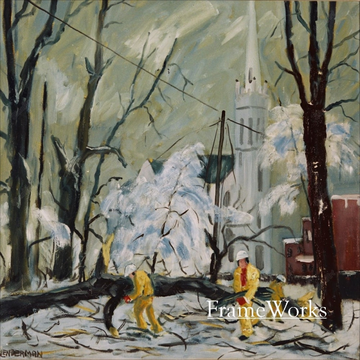 Clearing the Way - Ice Storm 1998