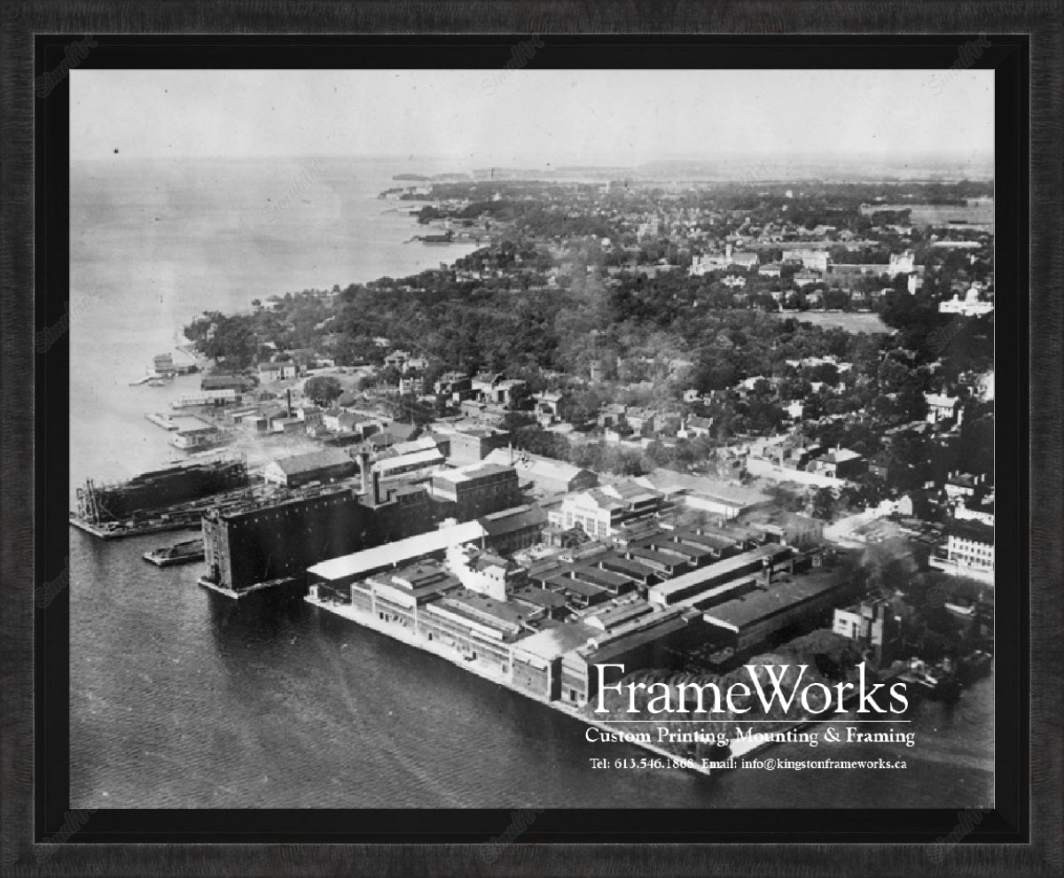 Industrial Waterfront Aerial #1 (Kingston 1919)