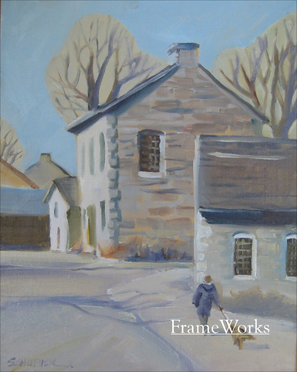 A Walk in the Early Spring Sunshine