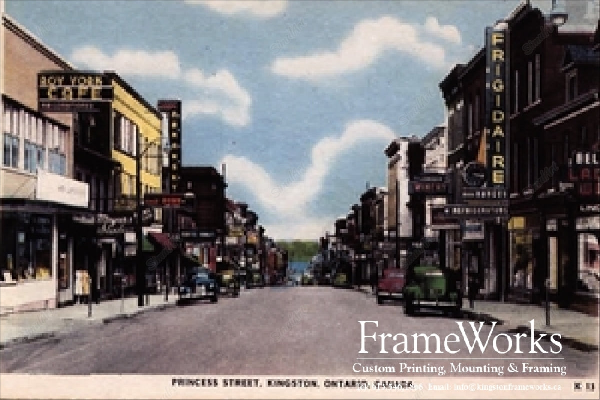 Princess St Postcard 1