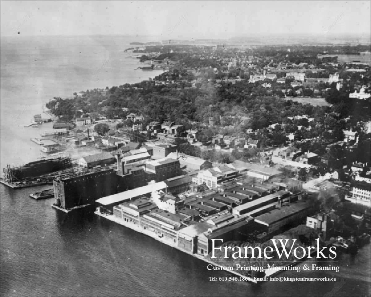 Industrial Waterfront Aerial #1 (Kingston 1919)