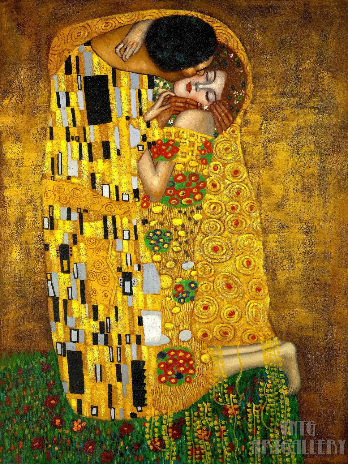 The Kiss Art-Gustav Klimt